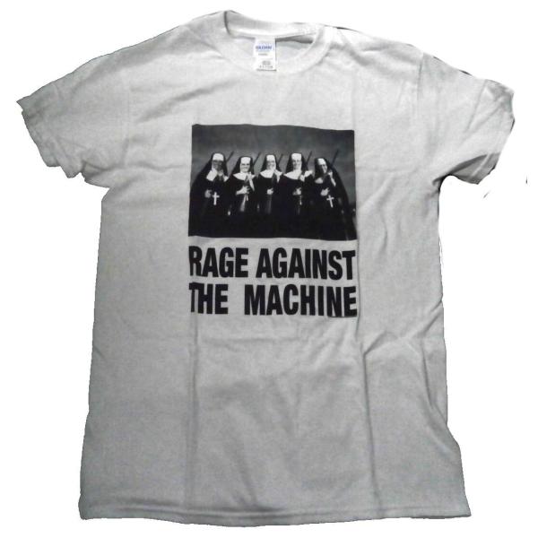 レイジアゲインストザマシン　NUNS AND GUNS  ニルバーナ　レッチリ RAGE AGAINST THE MACHINE「NUNS AND GUNS」Tシャツ : NO