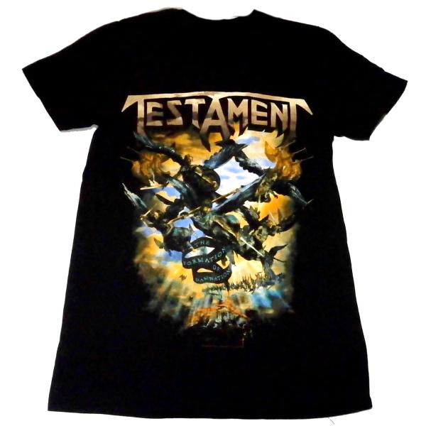 TESTAMENT】テスタメント「THE FORMATION OF DAMNATION」Tシャツ : NO