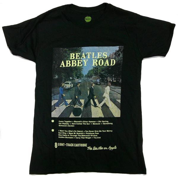 THE BEATLES】ビートルズ「ABBEY ROAD TRACKS」Tシャツ : NO-REMORSE