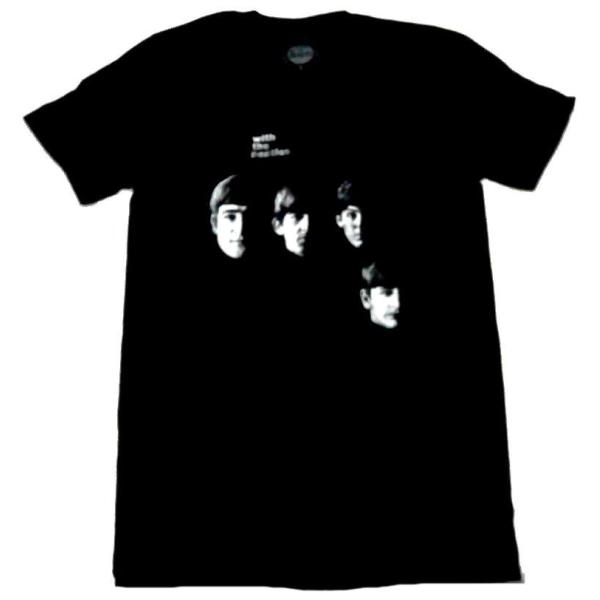 BEATLES　ビートルズ　アルバムジャケット　Tシャツ　Mサイズ ビートルズ Tシャツ 「アルバムズ - 黒」 BEATLES 公式 グッズ