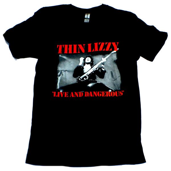 90s　THIN LIZZY　シン・リジィ　ヴィンテージTシャツ　極美品　L AMERICAN RAG CIE（アメリカンラグシー）の「ヴィンテージ加工
