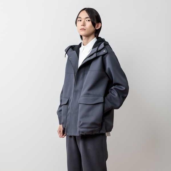 Curly 【CURLY&Co.】PIQUE SCUBA MOUNTAIN PARKA 251-631221 Curly 【CURLY&Co.】PIQUE SCUBA MOUNTAIN PARKA 251-631221
