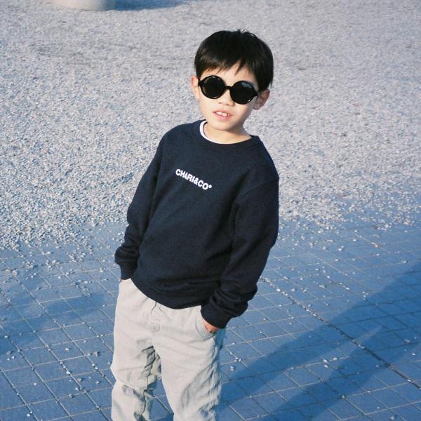 【SALE30％OFF★CHARI＆CO】CRAZY KIDS CREWNECK SWEATS チャリアンドコー クレイジーキッズクルーネックスウェット 子供服 親子ペアリンク 自転車 サイクリング