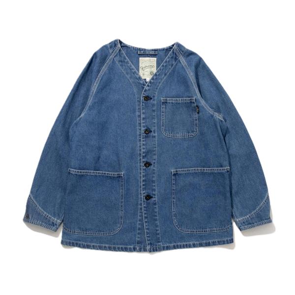 GOHEMP（ゴーヘンプ） 【GOHEMP】NO COLLAR COVER ALL / USED WASH