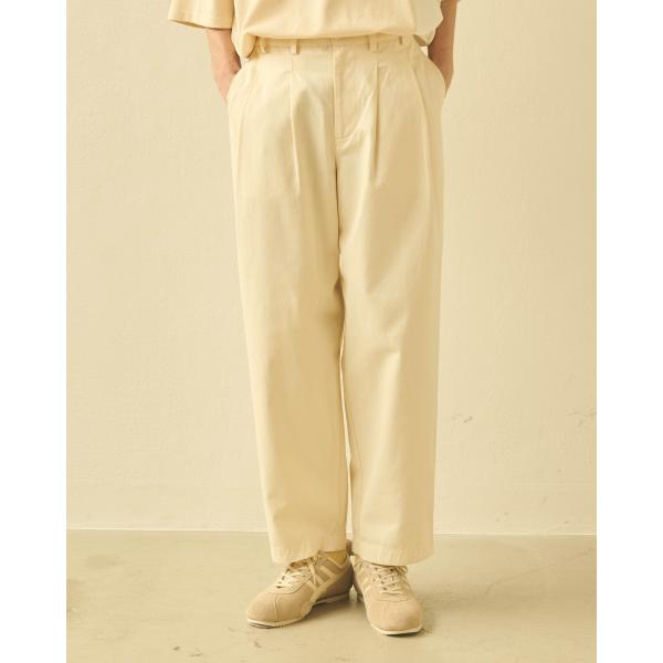 Kelen（ケレン） 【Kelen】2TUCK COCOON TROUSER / NIPS KLM23SPT1097