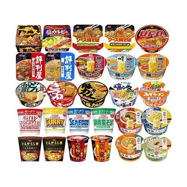 「商品情報」ラーメンだけではなく、焼きそば、うどん、そば、バリエーション豊富な詰め合わせとなっております。「主な仕様」カップ麺12種類詰め合わせ商品となります。焼きそば２種、平型６種、縦型４種で構成しております。日清、サッポロ一番、明星、マ...