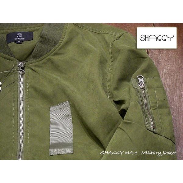 SHAGGY シャギー MA-1 ミリタリー ジャケット フライトジャケット 