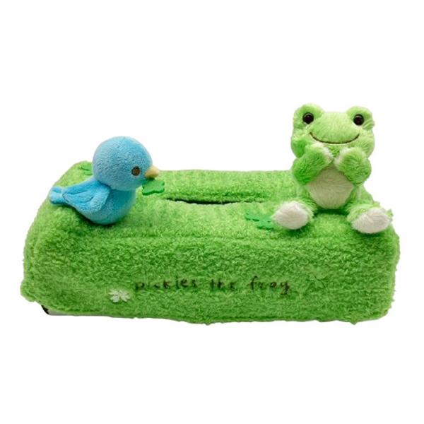 210210-25 かえるのピクルス ピクルス with ティッシュボックスカバー