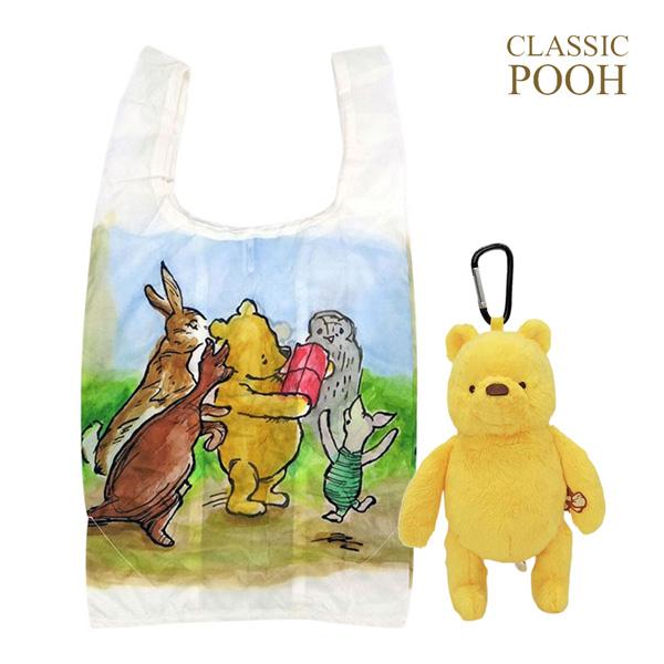 Disney（ディズニー） 218933-25 プーさん ぬいぐるみエコバッグ ビー