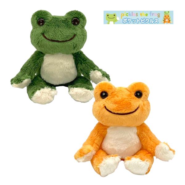 226099-105 かえるのピクルス ポケットピクルス ねぎ うに ぬいぐるみ