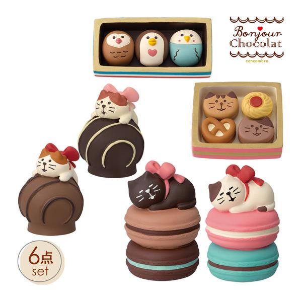DECOLE（デコレ） bon-choco-set DECOLE 「ボンジュール・ショコラ 6点 