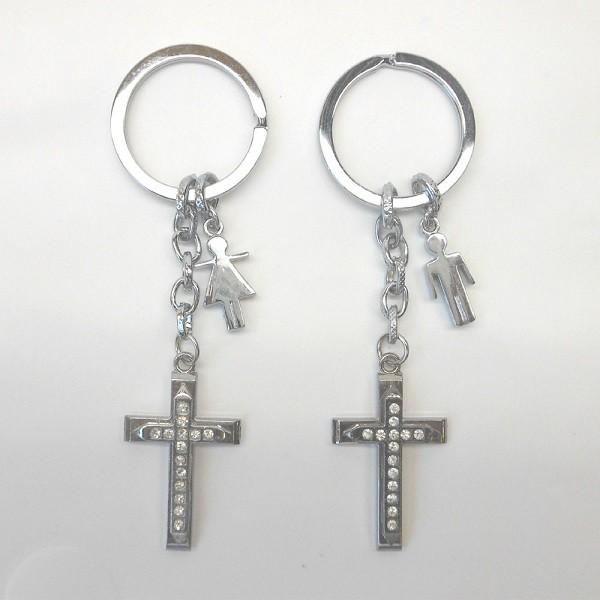 Core ペアキーホルダー クロスクリアラインストーン アクセサリー チャーム カップル お揃い ギフト プレゼント De Vsr1 0ysp のあのはこぶね 通販 Yahoo ショッピング