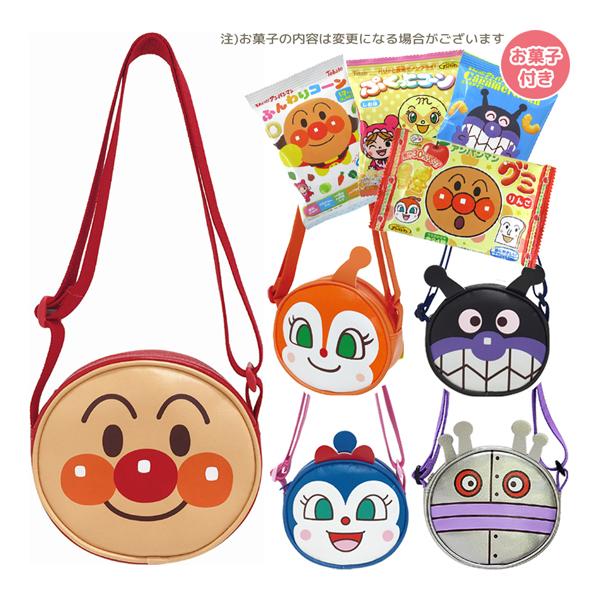 GIFT-012985-3029 アンパンマン フェイスショルダー＋お菓子詰め合わせ