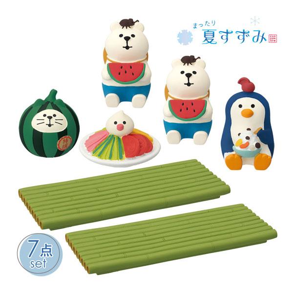 コンコンブル　海の2点セット DECOLE（デコレ） hiehie-set DECOLE 「冷え冷えおいしい！7点セット