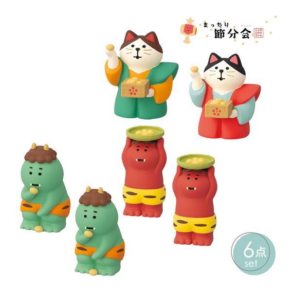 出産祝い ちりめん細工 亥年 & デコレ concombre 置物セット DECOLE