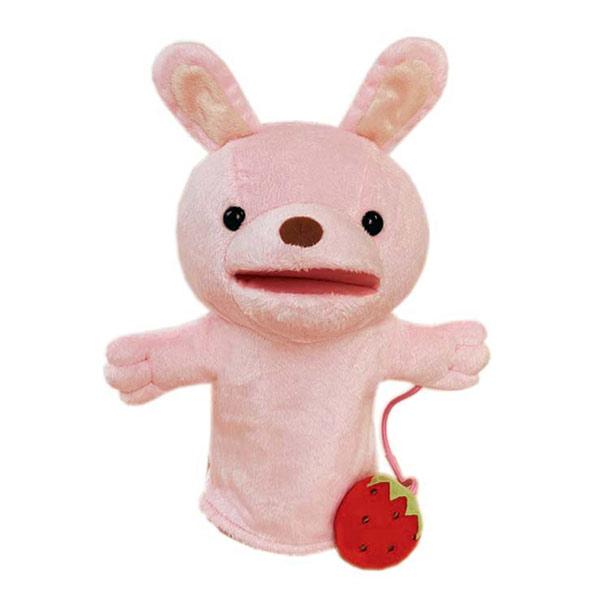 モン・スイユ 10711 もぐもぐパペット ウサギ MONSEUIL 動物 アニマル