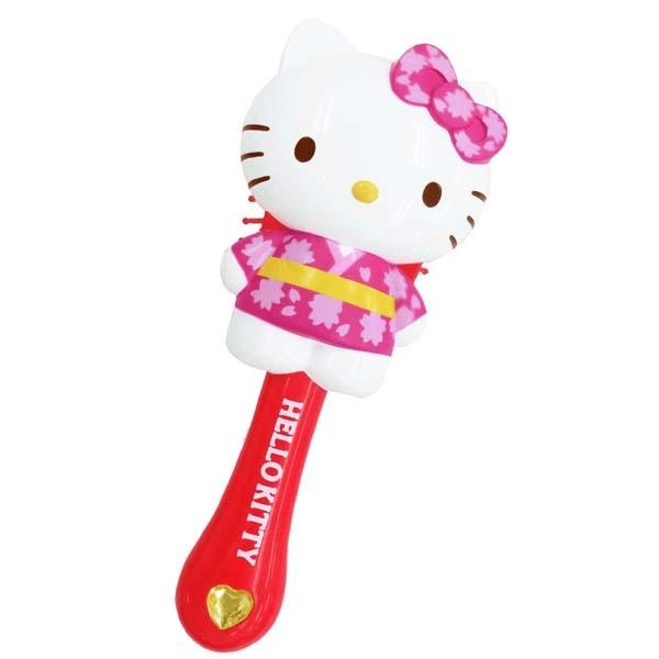 レア‼️キティ マスコットハブラシ 新品未使用品 sanrio □□KT-0080WR/ユニック[ハローキティ]ダイカット
