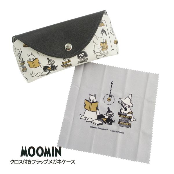MOOMIN（ムーミン） 225016 MOOMIN クロス付きフラップメガネケース