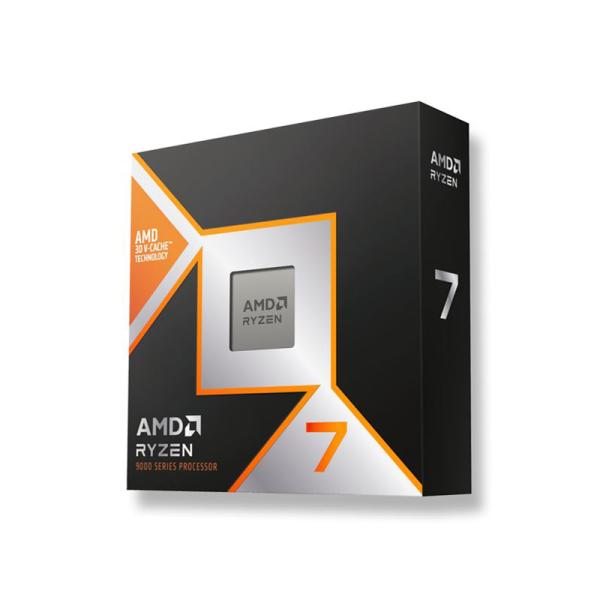 日本正規代理店購入　保証書付　[美品]　Ryzen 7 9800X3D AMD Ryzen 7 9800X3D BOX Socket AM5 / 8コア16スレッド 4.7GHz