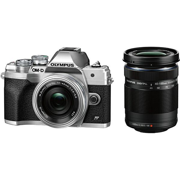 OM-D 【新品】OLYMPUS E-M10 Mark IV EZダブルズームキット [ シルバー 
