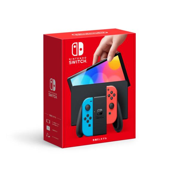 新品』Nintendo Switch (有機ELモデル) HEG-S-KABAA [ネオンブルー