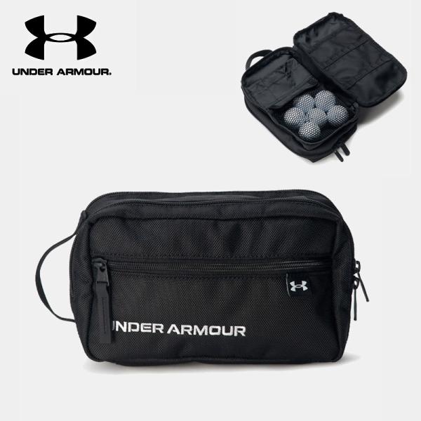 アンダーアーマー アクセサリーケース 小物入れ ボールケース ポーチ ゴルフ 1378287 カートバッグ ゴルフ バッグ メンズ UNDER ARMOUR 耐久 撥水 ポケット