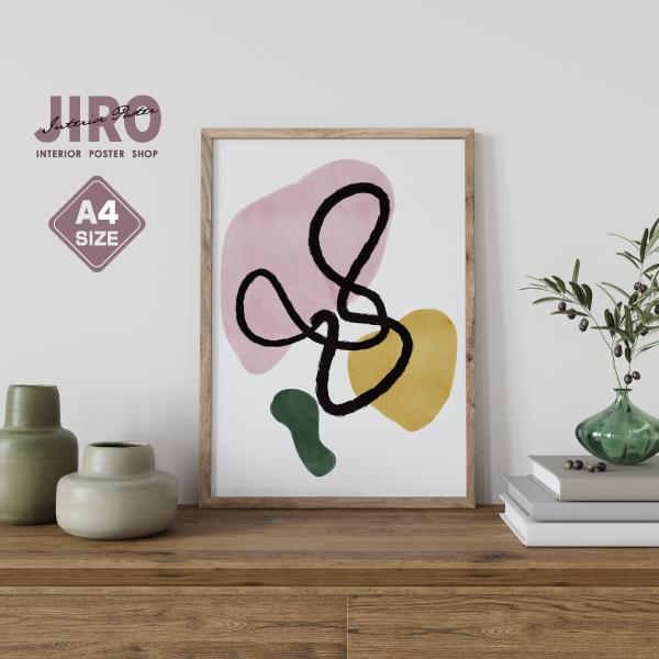 サイズ Vita 抽象 インテリア アート ポスター 壁掛け シンプル おしゃれ 北欧 韓国 雑貨 Abstract 17 備品販促二郎 通販 Yahoo ショッピング