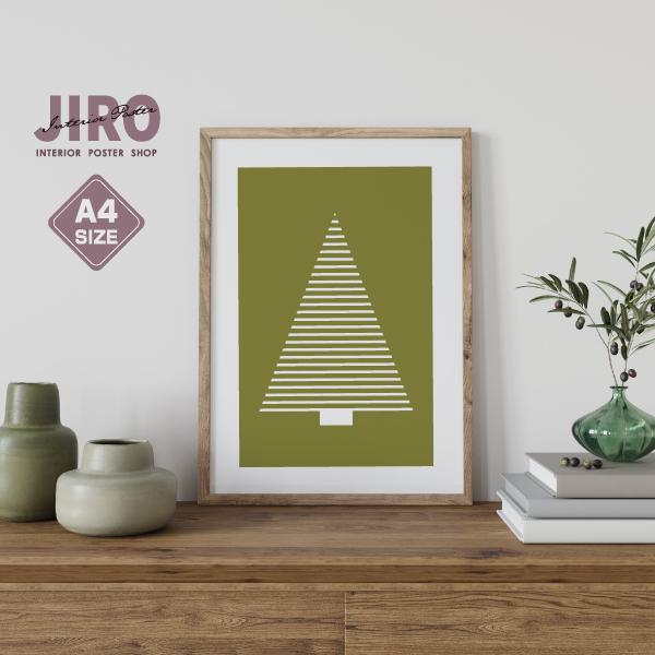 サイズ Modern Fir Tree もみの木 クリスマス イラスト インテリア アート ポスター 壁掛け シンプル おしゃれ 北欧 韓国 雑貨 Illustration 38 Soyumoa ソユモア 通販 Yahoo ショッピング