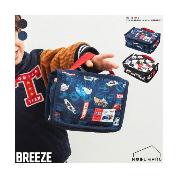 [J585915]TOMICA×BREEZEギフトポーチ（小）旅行 トラベル おかたづけ 収納 オーガナイザー トミカ F.O.インターナショナル