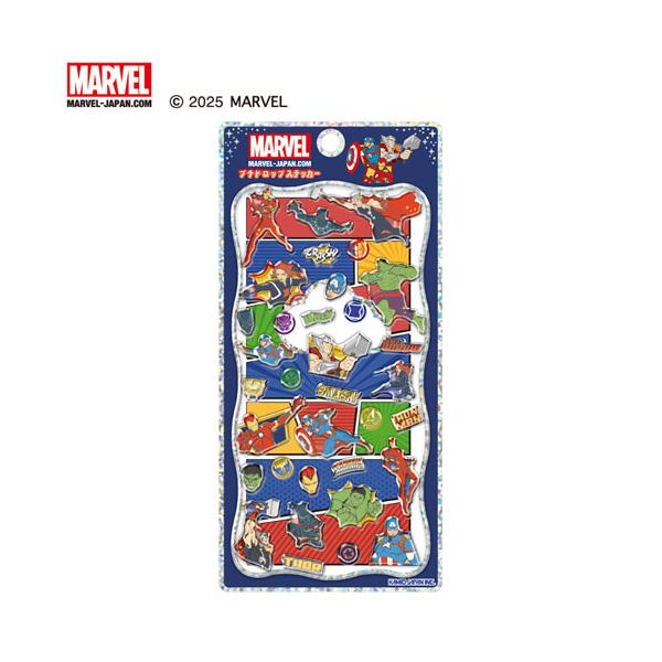 307337]プチドロップステッカー アベンジャーズ MARVEL マーベル 単品