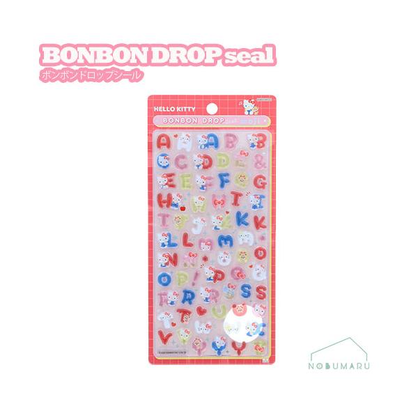 BONBON DROPシール ボンボンドロップシールもじ ハローキティ