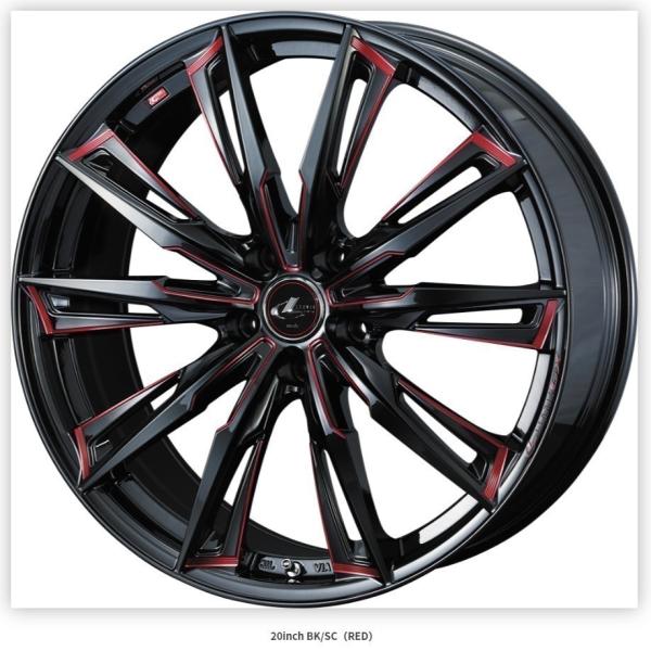 WEDS（ウェッズ） 19インチ レオニス GX ホイール4本セット 【送料無料