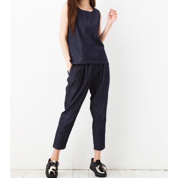 Endless Peace 日本製 デニム セットアップ タンクトップと