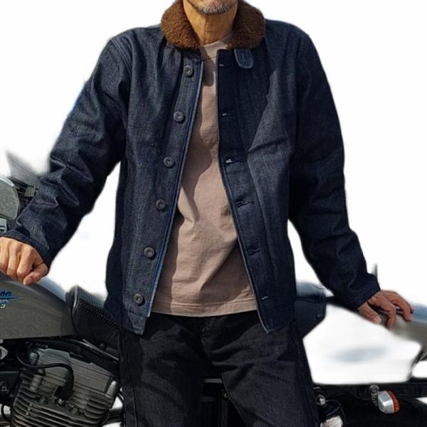 EAGLE STAR デニム N-1 デッキジャケット メンズ ジャケット 日本製