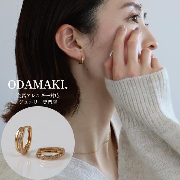 [Release date: March 3, 2022][素材]Sterling SilverSilver925[サイズ]ダイヤサイズ：0.5mmフープ内径：約1×1cmフープ外径：約1.3×1.3cmポストの太さ：0.5mm・商品写真は...