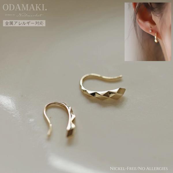 [Release date: February 2, 2024](素材)Sterling Silverシルバー925製(サイズ)約８×13mmポスト太さ：0.6mm(重さ)0.5g(パッケージ内容) 1個(キャッチ) キャッチなし注意点・シ...