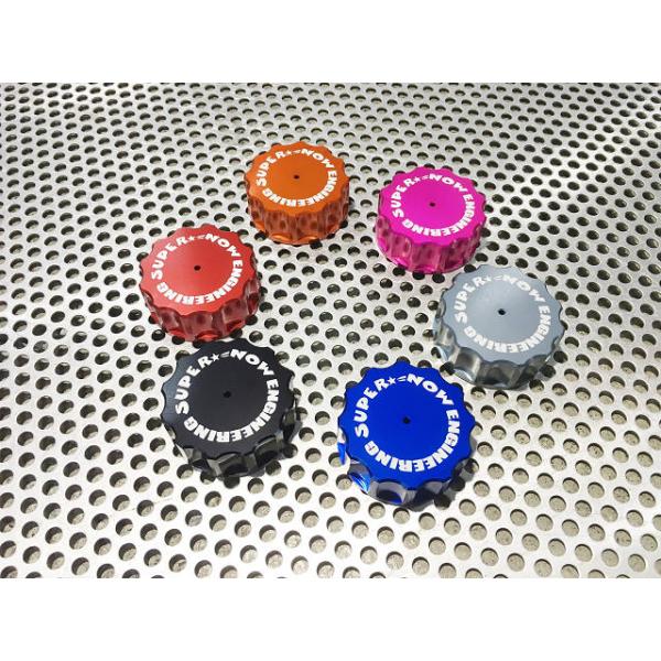 NA6ロードスター ブレーキキャップ 赤 スーパーナウ : ノエル