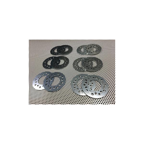 スペーサー 3ミリ 5H/PCD100 PCD114.3 M12 ガンメタ 2枚セット