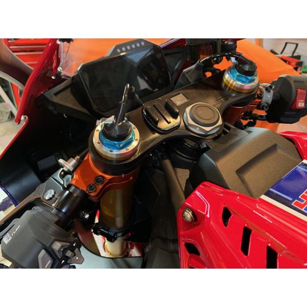 CBR1000RR-R 20- レーシングハンドル タイプA Φ50 6° オレンジ