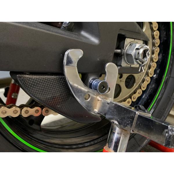 ZX-6R 09- リアスタンドボス 黒 スーパーナウ : ノエルオンライン