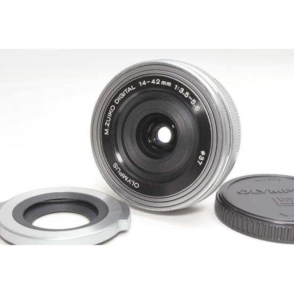 【自動開閉キャップ付】オリンパス14-42mm EZ 電動ズーム シルバー Amazon | OLYMPUS M.ZUIKO DIGITAL ED 14-42mm F3.5-5.6 EZ用 自動開閉