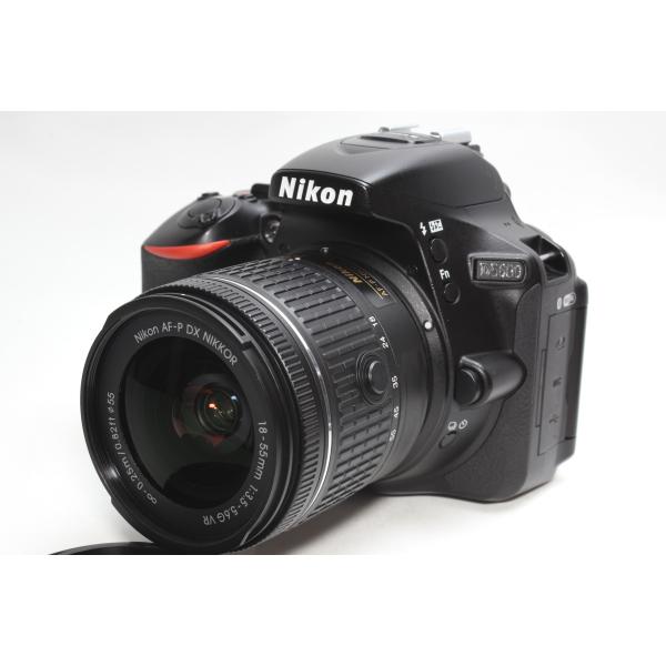 一眼レフ Nikon ニコン D5600 18-55 VR レンズキット 新品SD