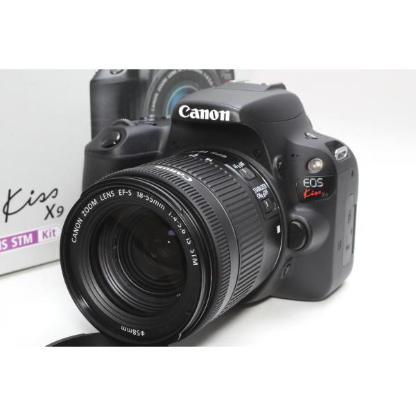 キヤノン（Canon） ショット数極少 一眼レフ EOS Kiss X9 レンズキット