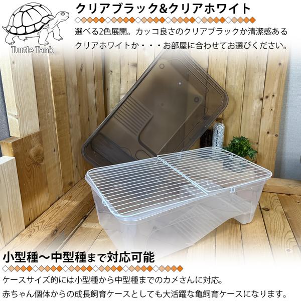 zornik亀飼育ケース タートルタブ 排水口付き タートルタンク 蓋