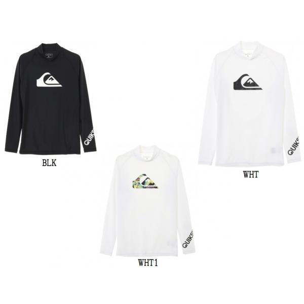 QUIKSILVER　クイックシルバー　ラッシュガード　UPF50+ ラッシュガード ALL TIME LR QLY191000 長袖　海　プール　水着　UVカット　
