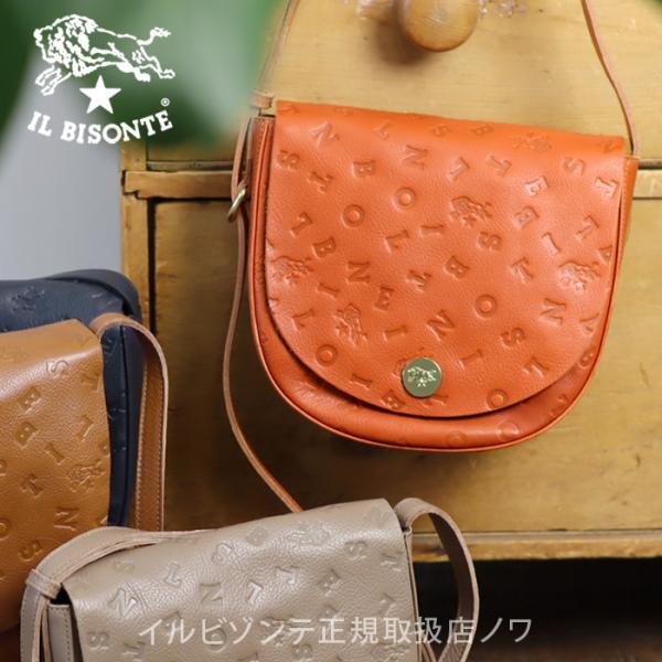 イルビゾンテ かばん クラフトエンボスドロゴ ョルダーバッグ