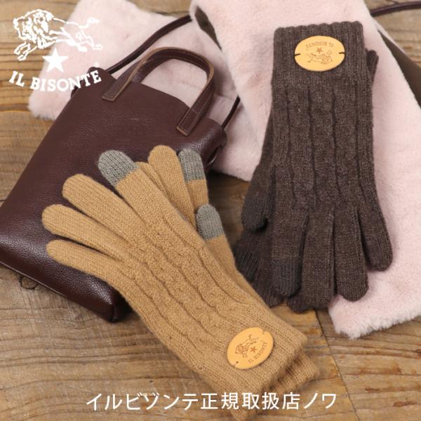 ILBISONTE（イルビゾンテ）マフラー手袋さセット IL BISONTE（イルビゾンテ） 雑貨小物 ニット手袋 54_1_ 54252309482