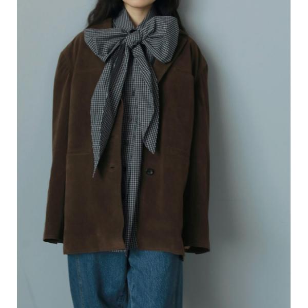 anuke（アンヌーク） エコスエードジャケット Eco Suede Jacket