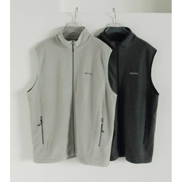 新品　anuke アンヌーク　Fleece Zip Vest ベスト noix_62520113-sea