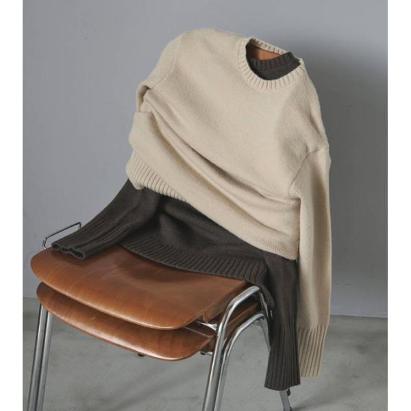 anuke（アンヌーク） パディンオーバーニット Padin Over Knit